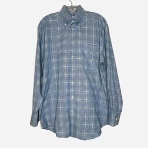Petter Millar Men’s Button Down Shirt 100% Cotton Long Sleeve Sz.M